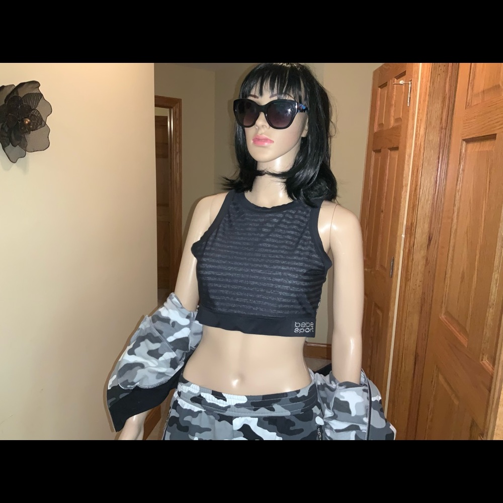 BEBE SPORTS CROP TOP